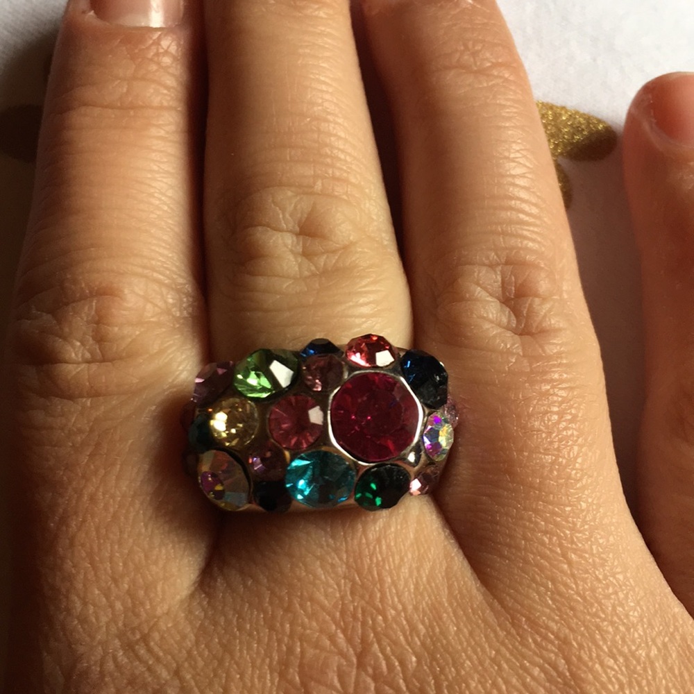 Multicolored Statement Ring - Picture 2 of 3